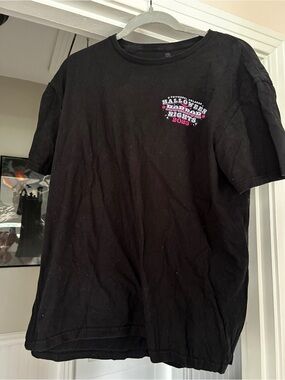 Halloween Horror Nights Black Logo Crewneck Tee